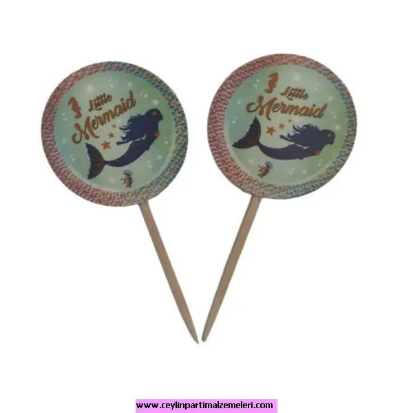 Deniz Kızı Temalı Kürdan 